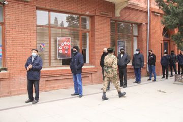 Compensation for the damage caused to the population in Ganja as a result of the Armenian aggression, begun