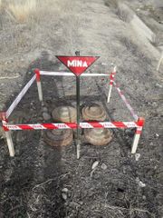 ANAMA found 216 pieces unexploded ordnance in territories along frontline - PHOTO
