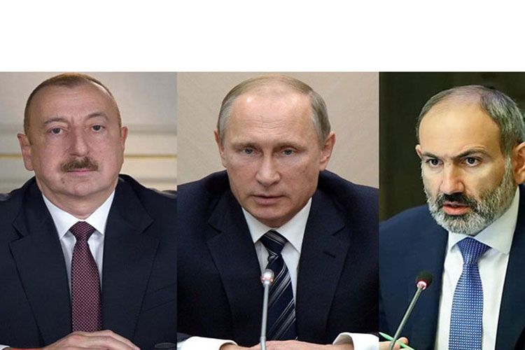 Presidents of Russia, Azerbaijan and Armenian PM to discuss implementation of the statement on Karabakh on Jan. 11 in Moscow 
