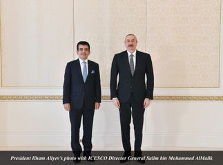 President Ilham Aliyev received delegation led by ICESCO Director General  - UPDATED