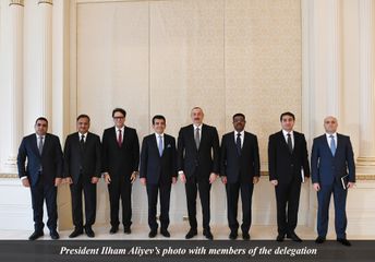 President Ilham Aliyev received delegation led by ICESCO Director General  - UPDATED
