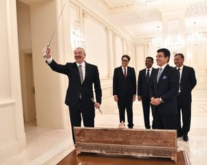 President Ilham Aliyev received delegation led by ICESCO Director General  - UPDATED