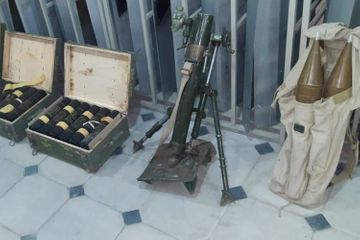 Weapon and ammunition left by Armenian armed units found in Sugovushan - VIDEO