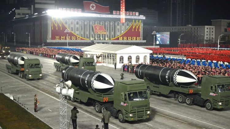 North Korea unveils new submarine-launched missile