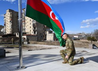 President Ilham Aliyev laid foundation stone for Fuzuli-Shusha highway and Fuzuli airport in Fuzuli district, visited the city of Shusha - PHOTO