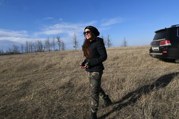 President Ilham Aliyev laid foundation stone for Fuzuli-Shusha highway and Fuzuli airport in Fuzuli district, visited the city of Shusha - PHOTO
