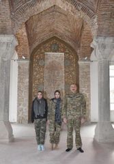 Azerbaijani President presents Holy Quran to Saatli mosque in Shusha