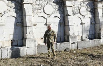 Azerbaijani President Ilham Aliyev and family members visit Executive Power building, Natavan spring, Bulbul's house museum in Shusha