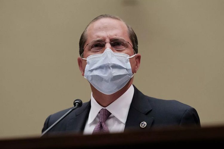 U.S. health secretary Azar resigns