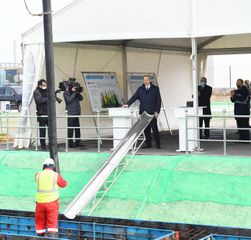 President Ilham Aliyev attended groundbreaking ceremony for two plants in Sumgayit Chemical Industry Park and inaugurated sheet glass factory
