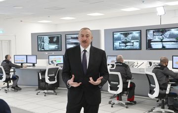 President Ilham Aliyev attended groundbreaking ceremony for two plants in Sumgayit Chemical Industry Park and inaugurated sheet glass factory