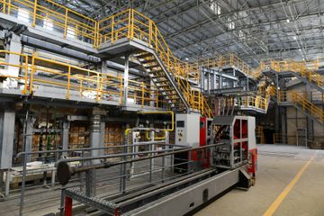 President Ilham Aliyev attended groundbreaking ceremony for two plants in Sumgayit Chemical Industry Park and inaugurated sheet glass factory