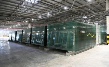 President Ilham Aliyev attended groundbreaking ceremony for two plants in Sumgayit Chemical Industry Park and inaugurated sheet glass factory