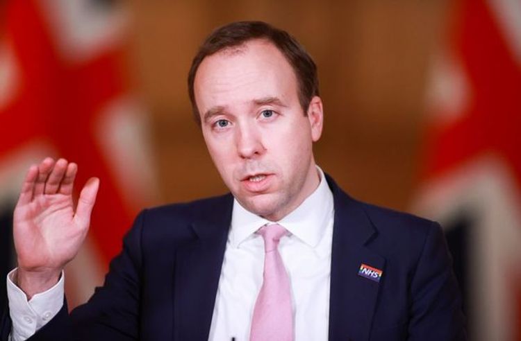UK health secretary Hancock says self-isolating until Sunday