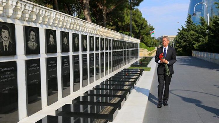British Ambassador: "We commemorate martyrs of January 20, who are symbol of Azerbaijan's independence, with respect"