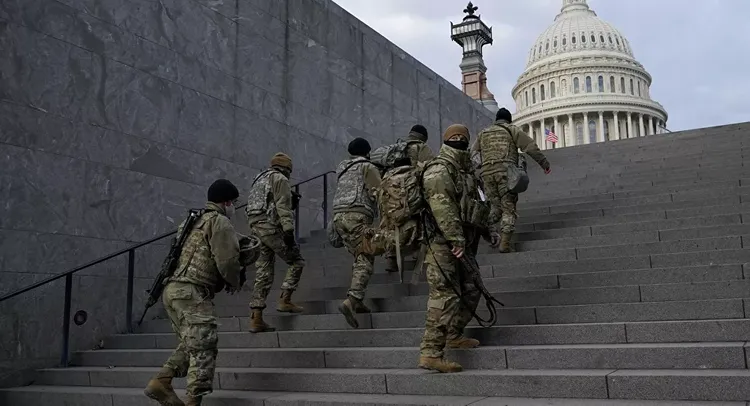 Nearly 200 National Guard troops deployed to Washington DC contract COVID-19