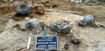 Archaeological sites discovered on the territory of the Keshikchidag State Historical and Cultural Reserve - PHOTOS