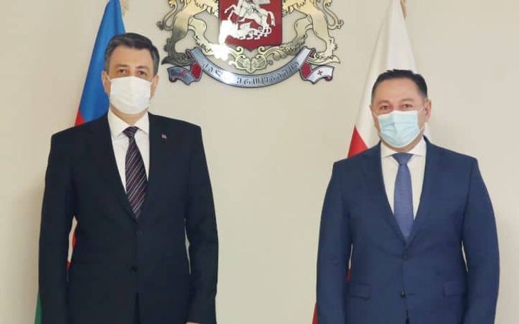 Georgia's Minister of Internal Affairs received Azerbaijani Ambassador 