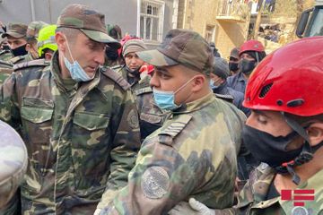 Azerbaijani MES: Body of child removed from rubble of house in Khirdalan, search-rescue operation ends - PHOTO - UPDATED