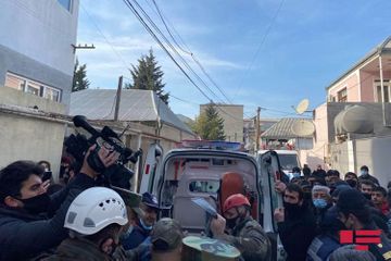 Azerbaijani MES: Body of child removed from rubble of house in Khirdalan, search-rescue operation ends - PHOTO - UPDATED