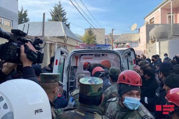 Azerbaijani MES: Body of child removed from rubble of house in Khirdalan, search-rescue operation ends - PHOTO - UPDATED