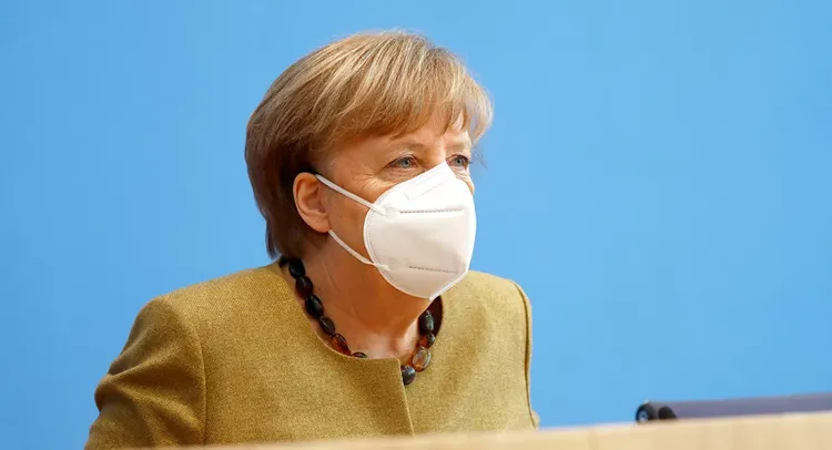 Pandemic out of control, Merkel says 