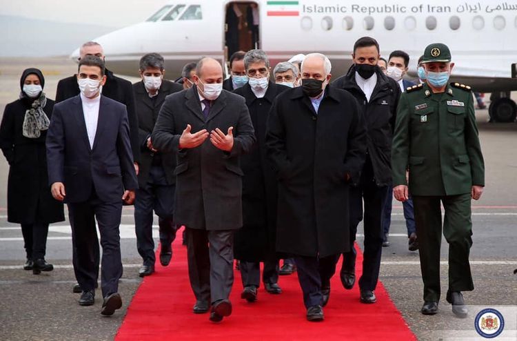 Iranian FM pays a visit to Georgia