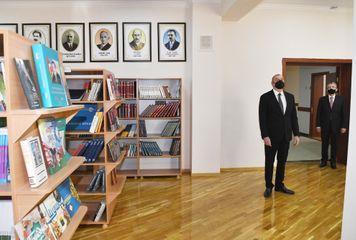 President Ilham Aliyev viewed conditions created at newly-reconstructed schools in Sabunchu and Surakhani districts