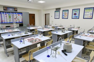 President Ilham Aliyev viewed conditions created at newly-reconstructed schools in Sabunchu and Surakhani districts