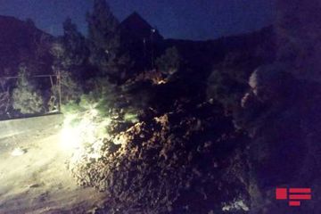 Landslide occurred in Baku, road closed  - PHOTO - UPDATED-1