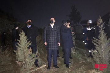 Landslide occurred in Baku, road closed  - PHOTO - UPDATED-1
