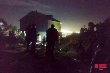 Landslide occurred in Baku, road closed  - PHOTO - UPDATED-1