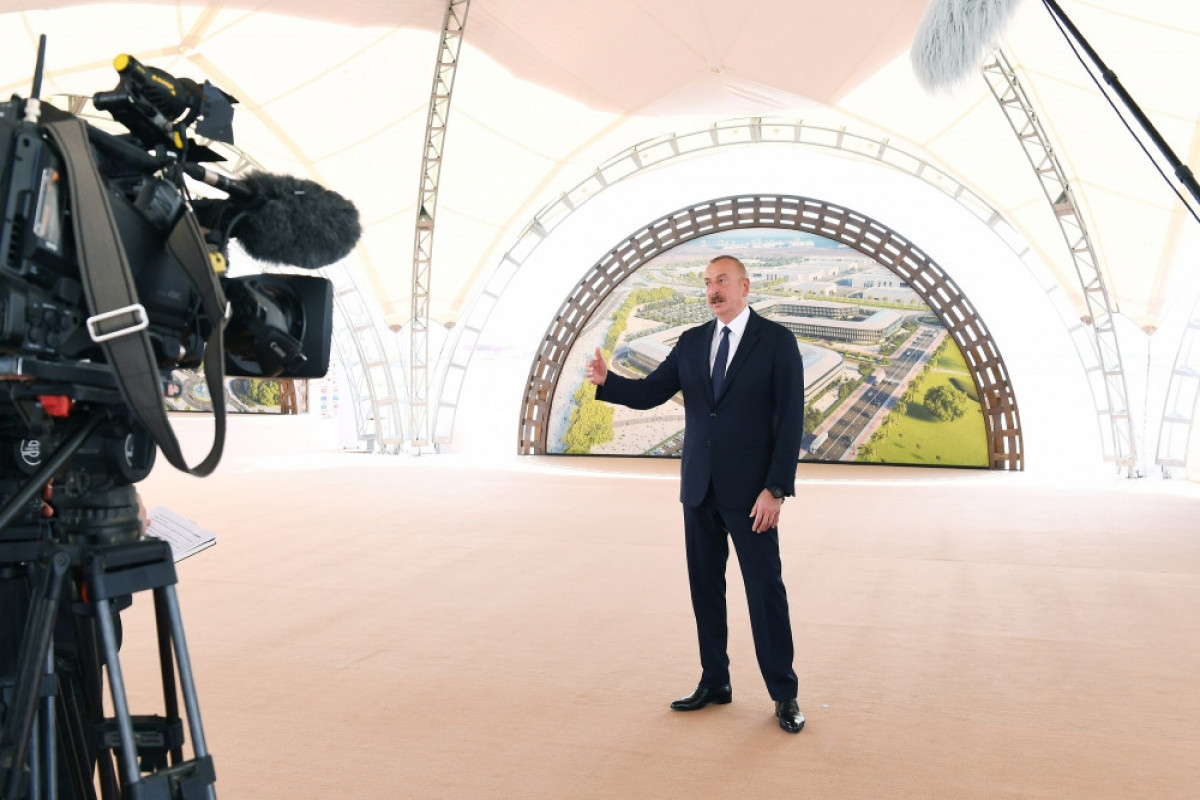 Azerbaijani President: "Victory we won in the second Karabakh war and settlement of Nagorno-Karabakh conflict created new situation"