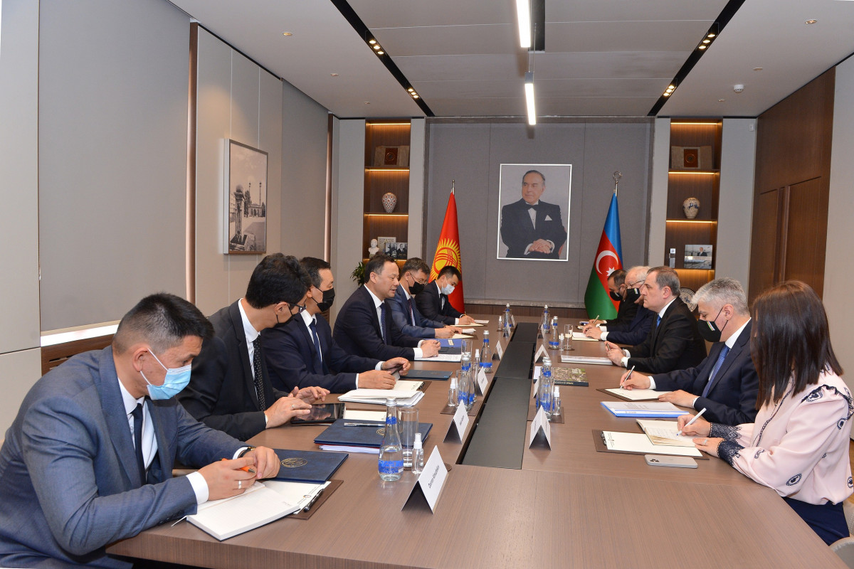 Azerbaijani FM met with his Kyrgyz counterpart-UPDATED-1 