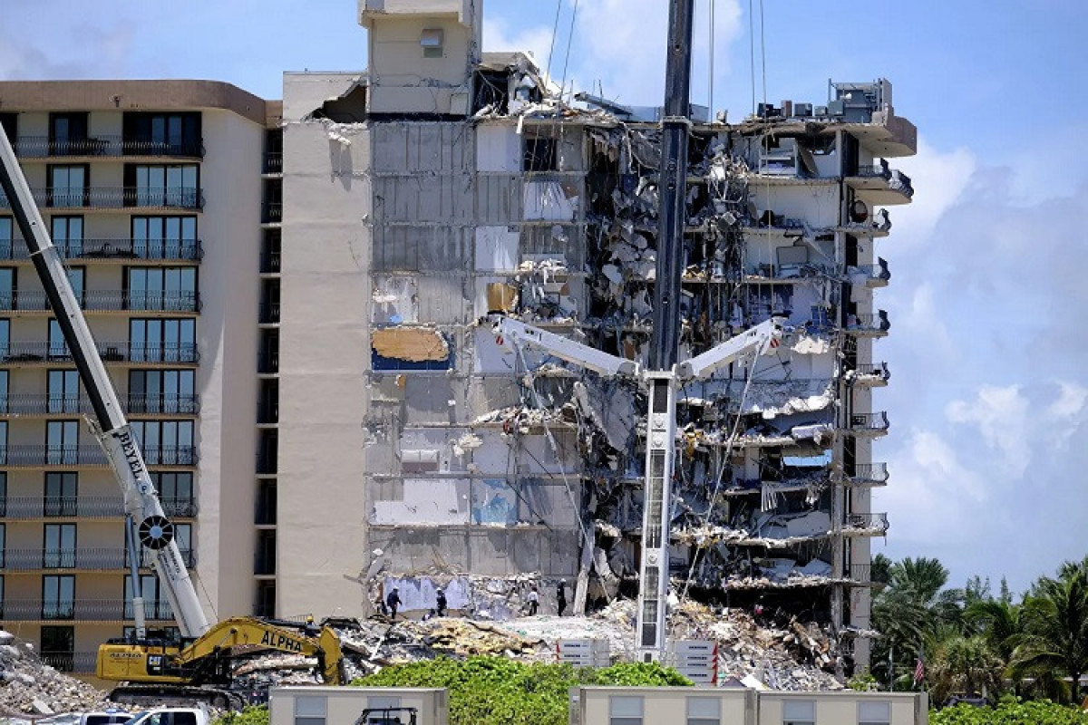 Remainder of partially collapsed Florida condo to be demolished as death toll rises to 24