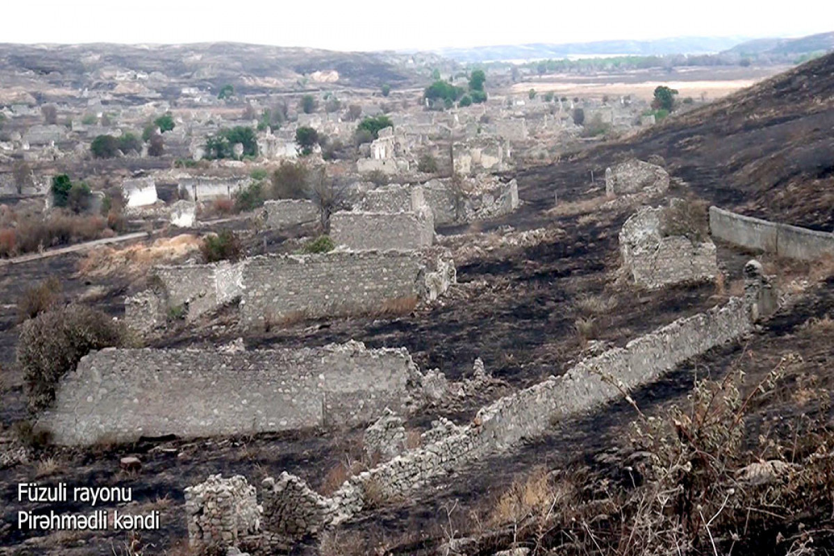 Azerbaijan's MoD releases video footage of the Pirahmadli village of the Fuzuli region -VIDEO 