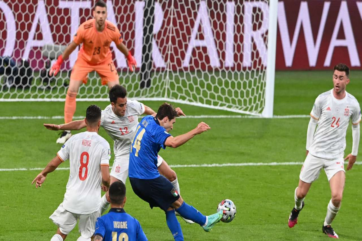 Italy beat Spain on penalties to reach the Euro 2020 final