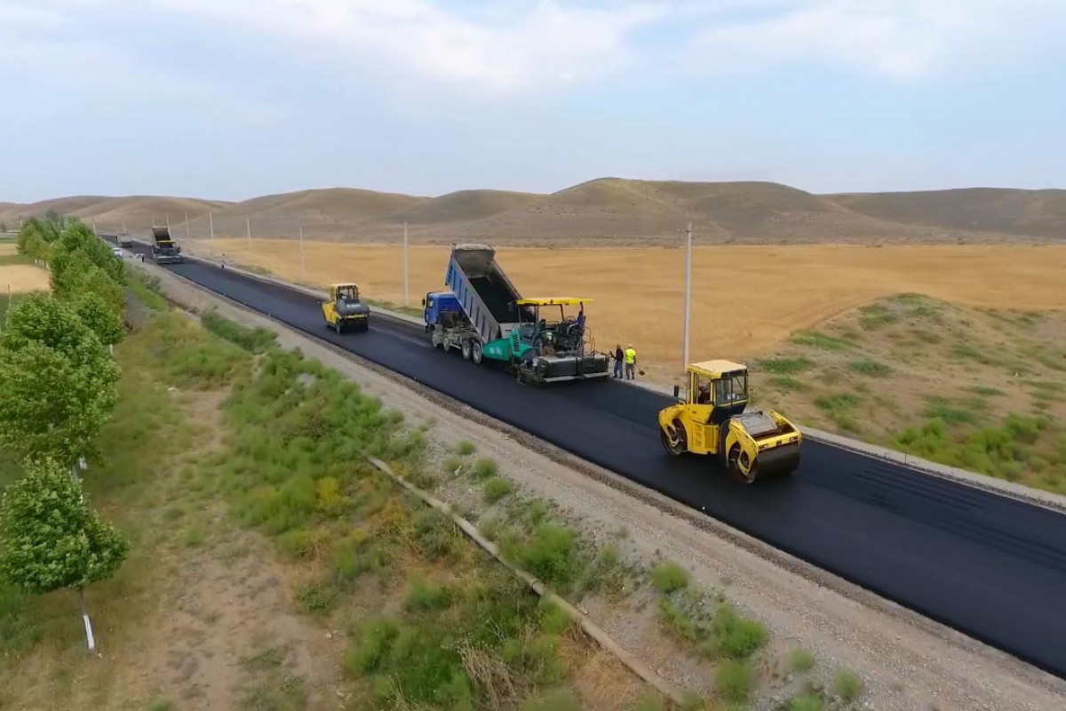 Asphalting of "Victory Road" started-PHOTO 