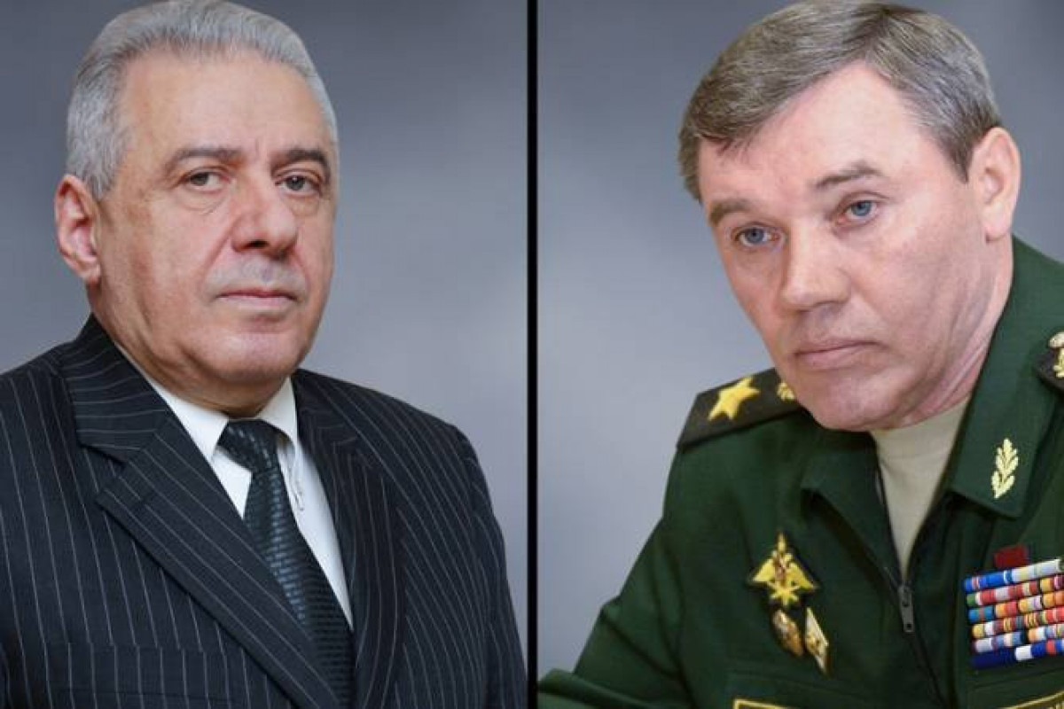 Armenia acting MOD and Russia defense minister hold phone conversation