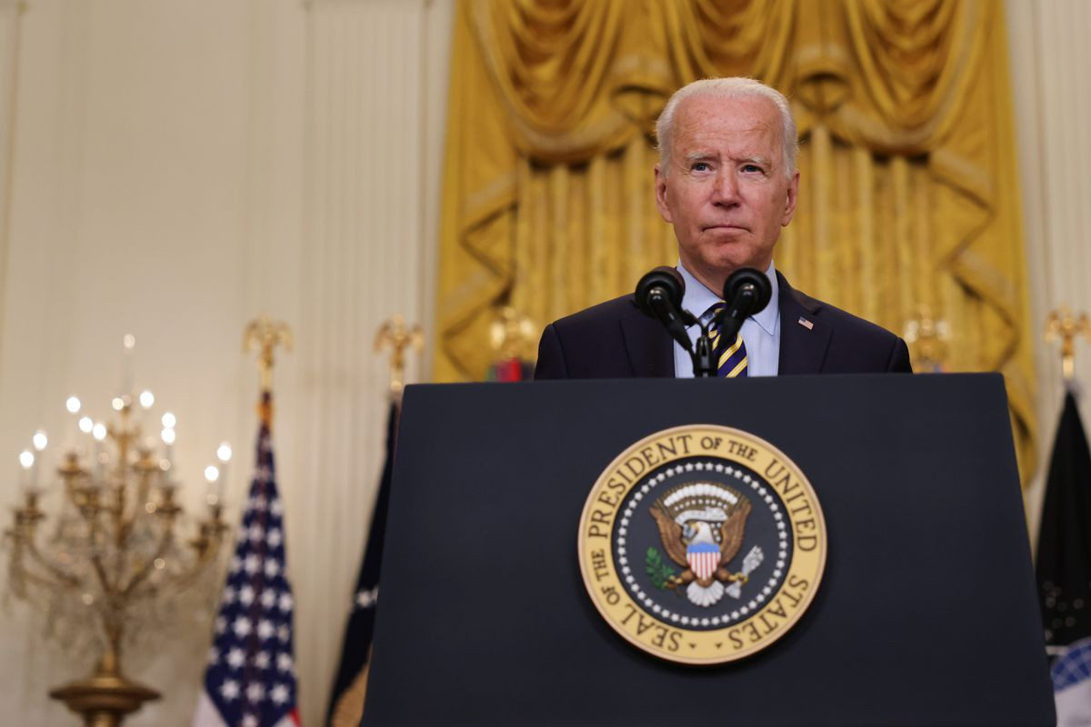 Biden says it's up to Afghans to run their country as U.S. leaves