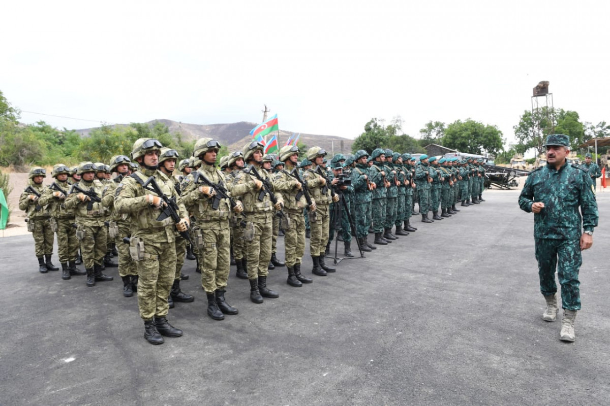 Two new military units commissioned in Gubadli and Lachin-PHOTO 