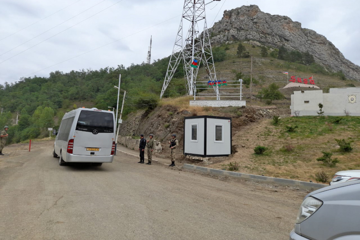 Visit of representatives of diplomatic corps in Azerbaijan to Shusha starts-VIDEO 