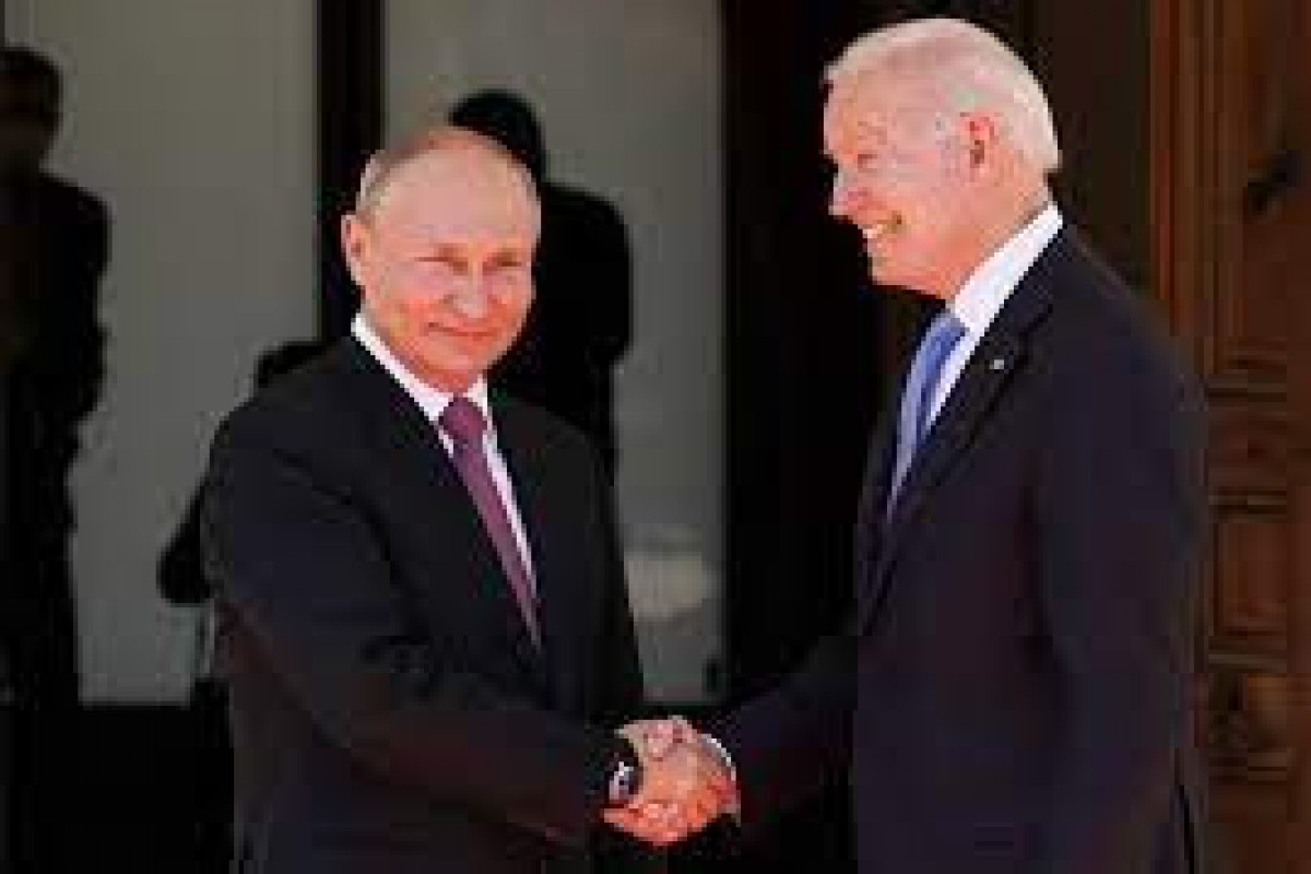 Joe Biden and Vladimir Putin