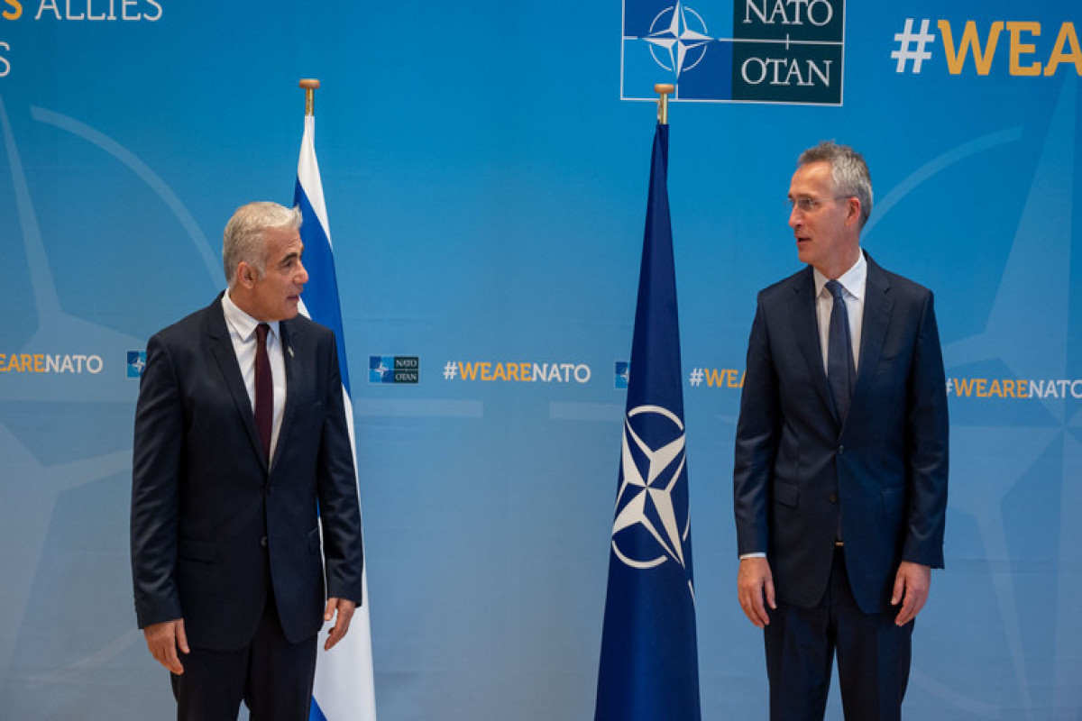 Yair Lapid,Jens Stoltenberg