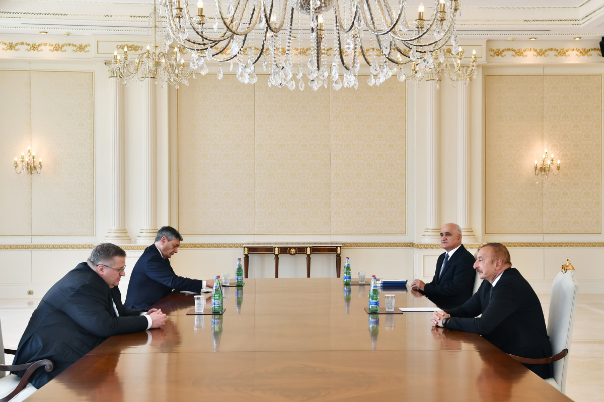 President Ilham Aliyev received Deputy Prime Minister of Russian Federation-UPDATED 