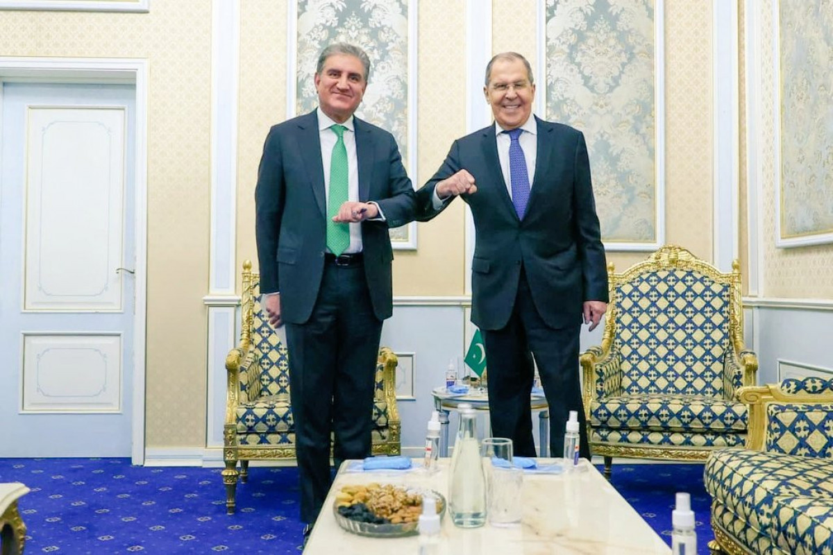 Shah Mahmood Qureshi,Sergey Lavrov