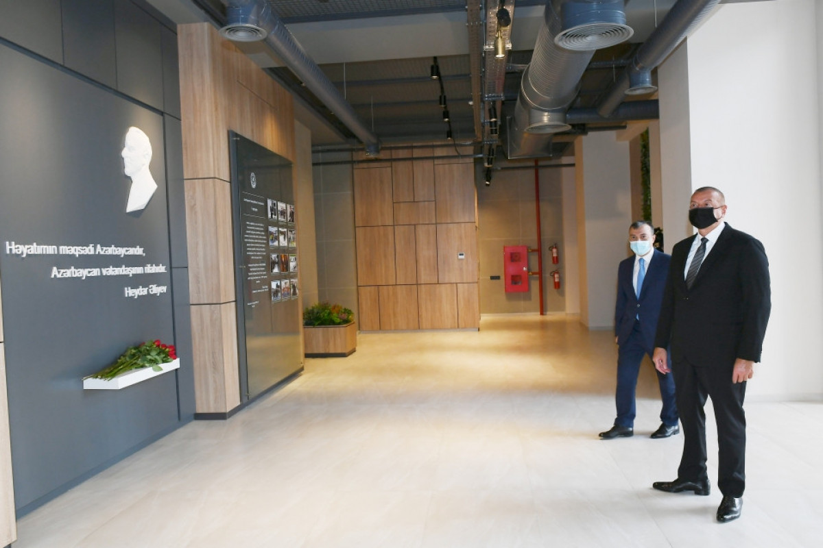 President Ilham Aliyev attended inauguration of DOST center in Absheron