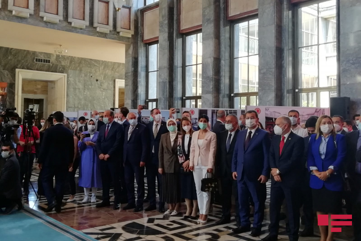 Mustafa Shentop expressed gratitude to Azerbaijani deputies-PHOTO 