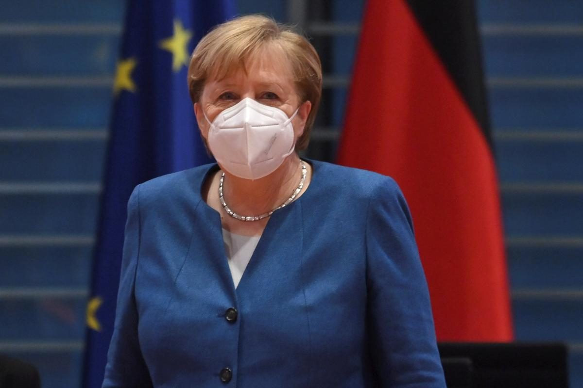 German Chancellor Angela Merkel