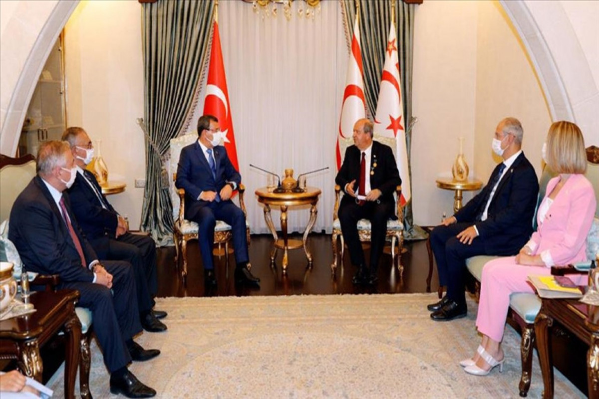 Azerbaijani parliament's delegation in Turkish Cyprus